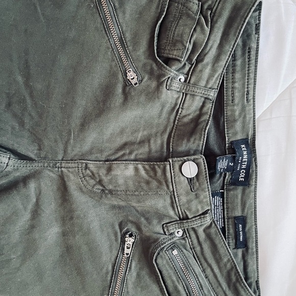 Kenneth Cole hunter green pants size 2 - Picture 4 of 5
